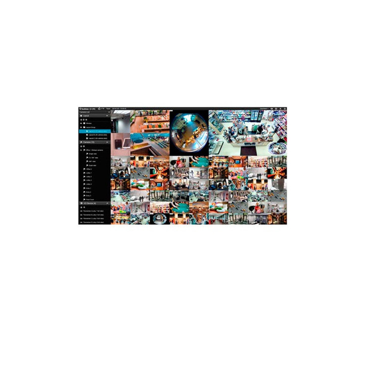 Licencia de software VMS 16 canales llave USB soporta ONVIF GEOVISION GV-VMS 16 ONVIF