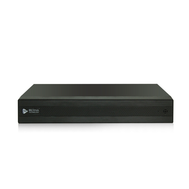 NVR H.265 SMART 8 CANALES IP 6MP MERIVA TECHNOLOGY MNVR-1788-8P 8 POE ONVIF SALIDA 1 HDMI + 1 VGA SIMULTANEAS P2P CLOUD SO. N900