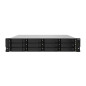 NAS QNAP TS-1232PXU-RP-4G-US / PROCESADOR ANNARPUNA LABS APLINE / MEMORIA RAM 4GB / 12 BAHIAS FRONTALES SATA 3.5 PULGADAS Y 2.5 