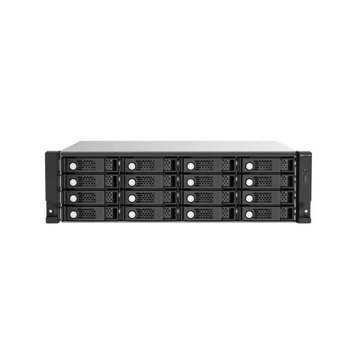 Caja de expansión de almacenamiento SAS 12Gb/s 16 bahías frontales montaje en rack 3UR QNAP TL-R1620Sep-RP-US