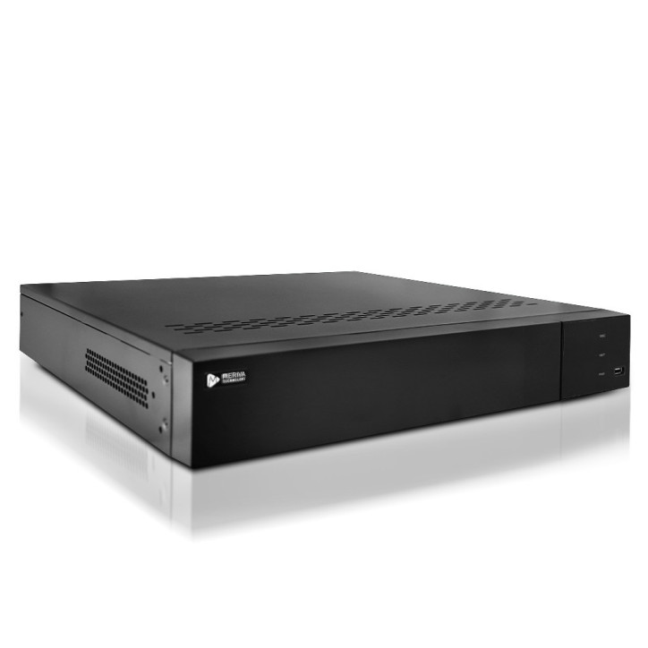 NVR 32 canales IP H.265 Hasta 12 MP MERIVA TECHNOLOGY MNVR-4732 NVR 32 canales IP H.265 Hasta 12 MP MERIVA TECHNOLOGY MNVR-4732