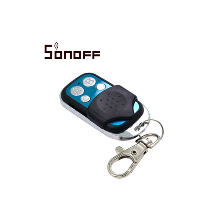 Control remoto RF 433.92 MHZ 4 botones tapa deslizable SONOFF RF REMOTE 433 MHz
