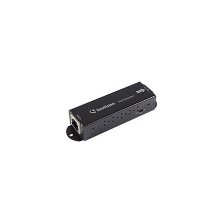 EXTENSOR POE GV-POEX0100 ES UN EXTENSOR POE 10/100 DE UN SOLO PUERTO QUE PUEDE AMPLIAR LA DISTANCIA ENTRE UN SWITCH POE Y UNA CA