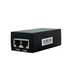 INYECTOR POE FOLKSAFE FS-48D500 / FAST ETHERNET / 802.3AF / ENTRADA DE VOLTAJE 100-240VAC / SALIDA DE VOLTAJE 48VCD, 0.5A - IDEA