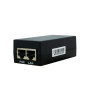 INYECTOR POE FOLKSAFE FS-48D500 / FAST ETHERNET / 802.3AF / ENTRADA DE VOLTAJE 100-240VAC / SALIDA DE VOLTAJE 48VCD, 0.5A - IDEA