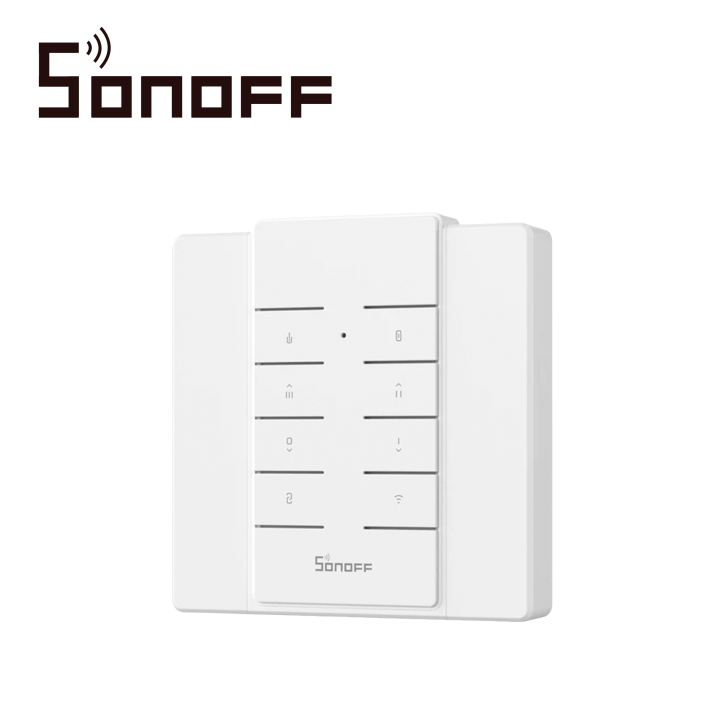 Control remoto RF inalámbrico RF 433 MHz 8 botones configurables inalámbrico SONOFF RM433R2