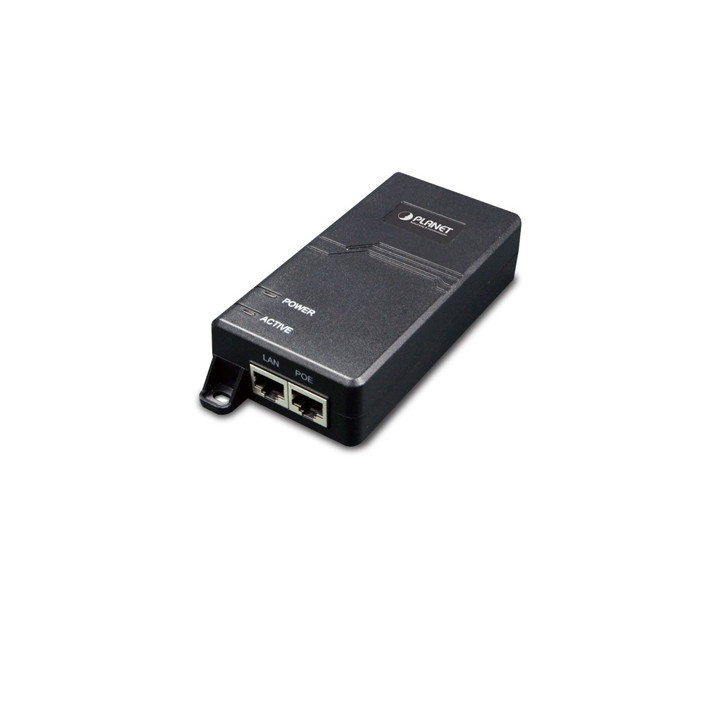 Inyector PoE 1 puerto PoE 10/100/1000 Mbps 30 W por canal PLANET POE-163 Inyector PoE 1 puerto PoE 10/100/1000 Mbps 30 W por canal PLANET POE-163