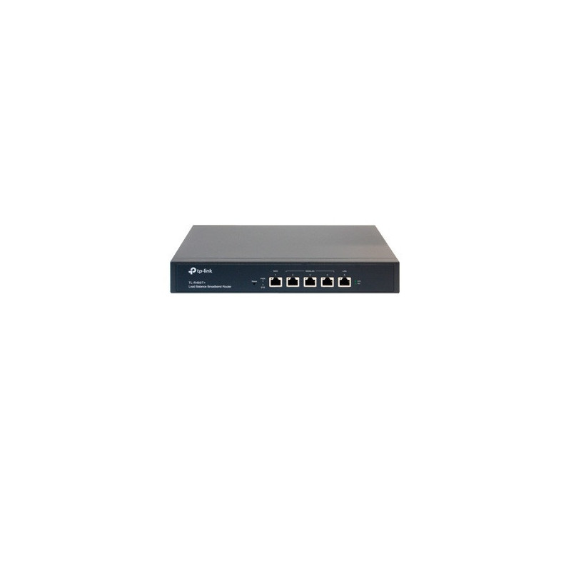 ROUTER BALANCEADOR DE CARGA / TP-LINK TL-R480T+ / 1 PUERTO WAN / 1 PUERTO LAN / 3 PUERTOS WAN/LAN / VELOCIDAD DE 10/100 MBPS / 3
