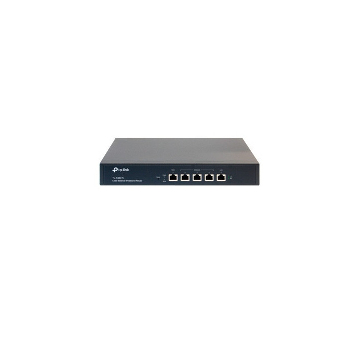 Router balanceador de carga hasta 4 puertos WAN 10/100 Mbps rackeable TP-LINK TL-R480T+ Router balanceador de carga hasta 4 puertos WAN 10/100 Mbps rackeable TP-LINK TL-R480T+