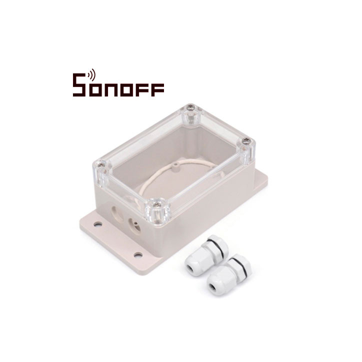 Carcaza impermeable IP66 IP66 Material ABS V0 Cubierta PC V0 SONOFF IP66 WATERPROOF CASE
