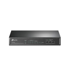 SWITCH NO ADMINISTRABLE TP-LINK TL-SF1008P/ 8 PUERTOS RJ45 10/100 MBPS/ 4 PUERTOS POE 802.3 AF/ SOPORTA POE MAXIMO 57 W PARA 4 P