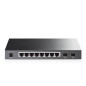 SWITCH ADMINISTRABLE TP-LINK SG2210P / 8 PUERTOS RJ45 POE AF 10/100/1000 MBPS/ 2 PUERTOS FIBRA OPTICA SFP (VACIO) GIGABIT/ POTEN