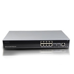 SWITCH ADMINISTRABLE POE+ CAPA 3 GRANDSTREAM GWN7811P / 8 PUERTOS 10/100/1,000MBPS / 8 PUERTOS POE+ AF/AT / 2 PUERTOS SFP+ 10GIG