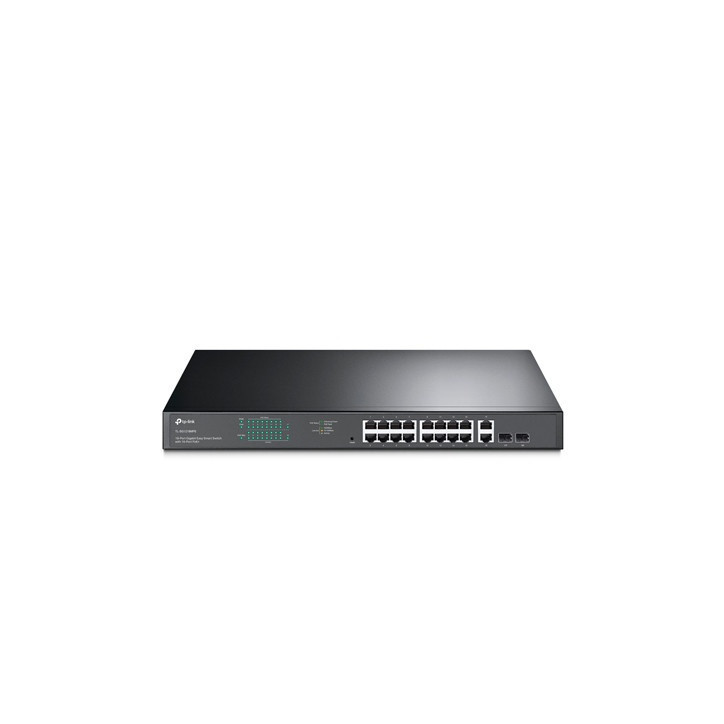 Switch administrable PoE 16 puertos PoE 10/100/1000 Mbps 192 W PoE total TP-LINK TL-SG1218MPE