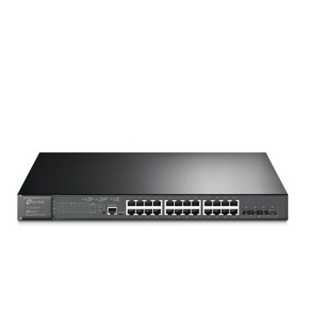 SWITCH ADMINISTRABLE TP-LINK SG3428XMP / 24 PUERTOS POE AF/AT 10/100/1000 MBPS + 4 PUERTOS 10 GIGA SFP+ / POTENCIA POE TOTAL 384
