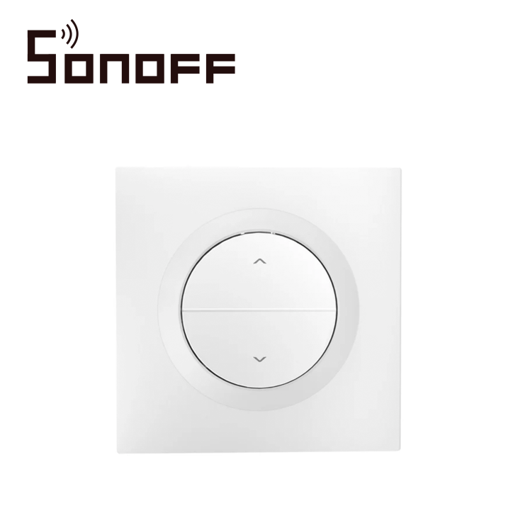 Caja de interruptor de pared para persianas enrollables interruptor de pared para persianas enrollables espacio para SONOFF ERBS