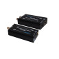 CONVERTIDORES COAXIAL A ETHERNET POE FS-EPOC7001T Y FS-EPOC7001R / TRANSMISOR Y RECEPTOR DE 1 CH / DISTANCIA MÁXIMA DE POTENCIA 