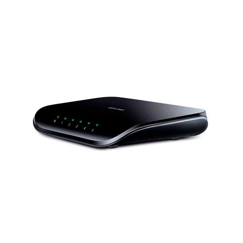 SWITCH NO ADMINISTRABLE TP-LINK TL-SG1005D/ 5 PUERTOS RJ45 10/100/1000 MBPS TECNOLOGIA DE AHORRO DE ENERGIA/ CARCASA DE PLASTICO