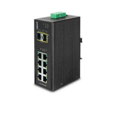 SWITCH ADMINISTRABLE 8 PUERTO RJ45 / PLANET IGS-10020MT / 8 PUERTOS RJ45 10/100/1000 MPBS / 2 PUERTOS SFP MINIGBIC 100/1000/2500