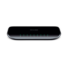 SWITCH NO ADMINISTRABLE TP-LINK TL-SG1008D/ 8 PUERTOS RJ45 10/100/1000 MBPS/ TECNOLOGIA DE AHORRO DE ENERGIA/ DISEÑADO PARA USO 