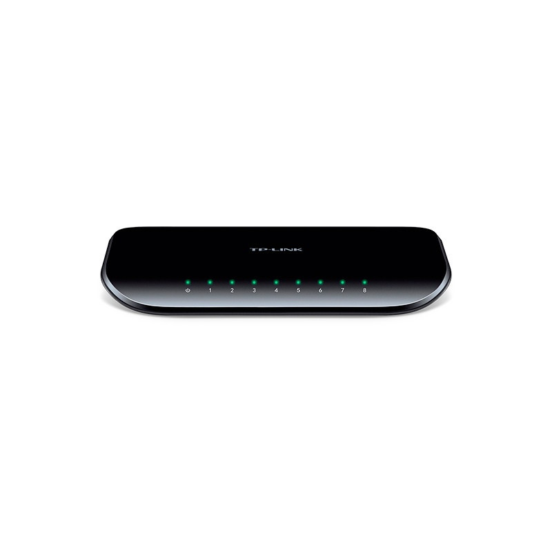 SWITCH NO ADMINISTRABLE TP-LINK TL-SG1008D/ 8 PUERTOS RJ45 10/100/1000 MBPS/ TECNOLOGIA DE AHORRO DE ENERGIA/ DISEÑADO PARA USO 
