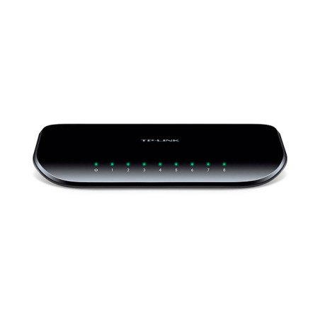 SWITCH NO ADMINISTRABLE TP-LINK TL-SG1008D/ 8 PUERTOS RJ45 10/100/1000 MBPS/ TECNOLOGIA DE AHORRO DE ENERGIA/ DISEÑADO PARA USO 