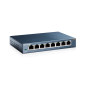 SWITCH NO ADMINISTRABLE TP-LINK TL-SG108/ 8 PUERTOS RJ45 10/100/1000 MBPS/ TECNOLOGIA GREEN ETHERNET AHORRA CONSUMO DE ENERGIA/ 
