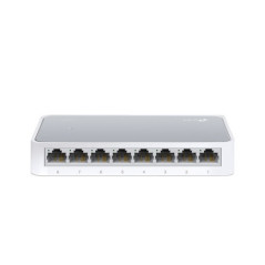 SWITCH NO ADMINISTRABLE TP-LINK TL-SF1008 / 8 PUERTOS RJ45 10/100 MBPS / MONTAJE EN ESCRITORIO / TECNOLOGIA GREEN ETHERNET DE EF