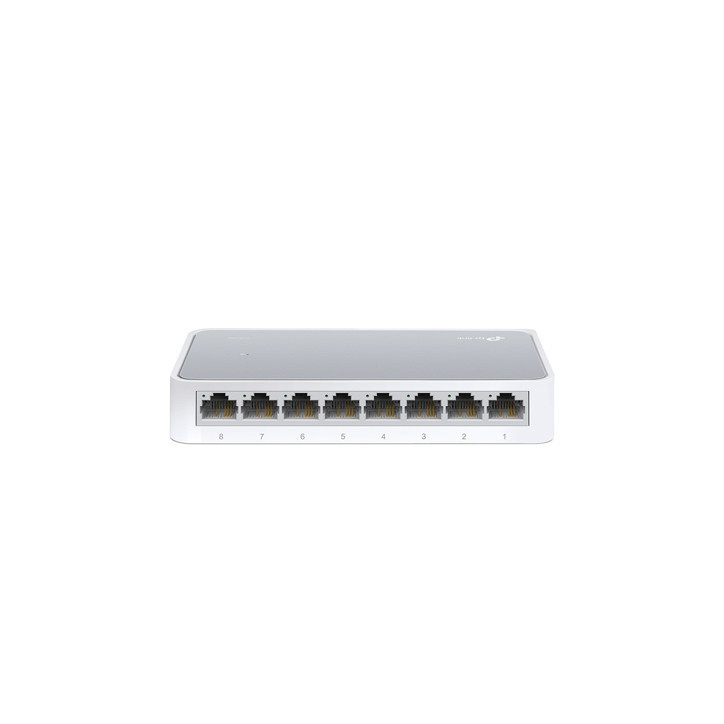 Switch Fast Ethernet no administrable 8 puertos RJ45 10/100 Mbps Auto MDI/MDIX TP-LINK TL-SF1008D