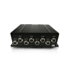 SWITCH PON MOVIL MERIVA STREAMAX MSWITCH / 8 PUERTOS / CAMARAS IPC DIN DE 6PIN / 8-36 VCD / CARCASA DE ALTA RESISTENCIA / FIABLE