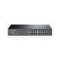 SWITCH NO ADMINISTRABLE TP-LINK TL-SF1016DS/ CUENTA CON 16 PUERTOS RJ45 10/100 MBPS/ MONTAJE EN RACK/ TECNOLOGIA GREEN ETHERNET 