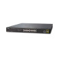 SWITCH PLANET GS-4210-16T2S/ ADMINISTRABLE-L2/L4/ 16 PUERTOS RJ45 VELOCIDAD DE TRANSMISION 10/100/1000 MBPS+ 2 PUERTOS FIBRA SFP