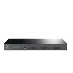 SWITCH ADMINISTRABLE JETSTREAM L2 TP-LINK SG3428MP 28 PUERTOS 10/100/1000 MBPS 4 PUERTOS DE FIBRA OPTICA SFP GIGABIT MONTAJE EN 
