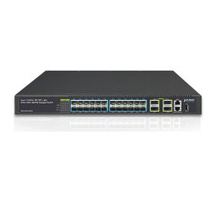 SWITCH PLANET GIGABIT ETHERNET XGS-6350-24X4C, 24 PUERTOS 10G SFP+, 4 PUERTOS 100G QSFP28, 800 GBIT/S