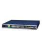 SWITCH INDUSTRIAL ADMINISTRABLE L3 PLANET IGS-6325-20T4C4X / 24 PUERTOS RJ45 10/100/1,000MBPS / 4 PUERTOS SFP 100/1,000MBPS / 4 