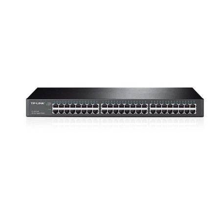 SWITCH NO ADMINISTRABLE TP-LINK TL-SG1048/ 48 PUERTOS RJ45 10/100/1000 MBPS/ TECNOLOGIA DE AHORRO ENERGETICO/ CARCASA METALICA E