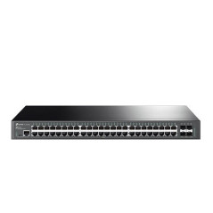 SWITCH ADMINISTRABLE TP-LINK SG3452X / 48 PUERTOS RJ45 10/100/1000 MBPS + 4 PUERTOS 10 GIGA SFP+ / ADMINISTRACION CENTRALIZADA C