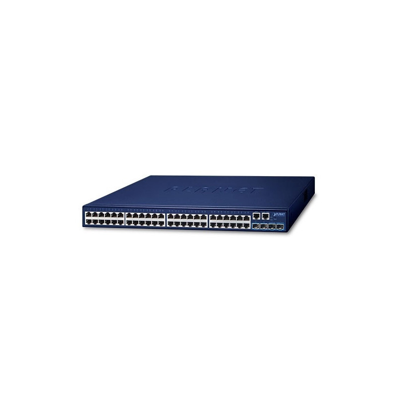 SWITCH PLANET STACKING SGS-5240-48T4X ADMINISTRABLE L2 + L3 RUTEO ESTATICO/ 48 PUERTOS RJ45 VELOCIDAD DE TRANSMISION 10/100/1000