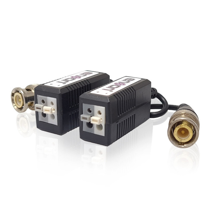 Transceptor de video HD para CCTV sobre UTP HD 2MP AHD/TVI/CVI compatible Push-in connector ENSON ENS-VT100