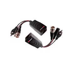TRANSCEPTOR HD FOLKSAFE, TRANSMISOR/RECEPTOR DE VIDEO, AUDIO Y VOLTAJE(12V/24V, DC/AC),COMPATIBLE CON TODOS LAS MARCAS DE CAMARA