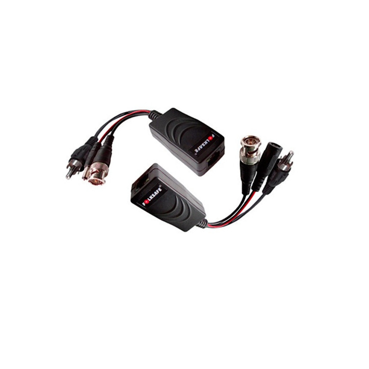 Transceptor HD Transmite video audio y voltaje Para cable UTP Con supresor de sobretensión FOLKSAFE FS-HD4301VPA