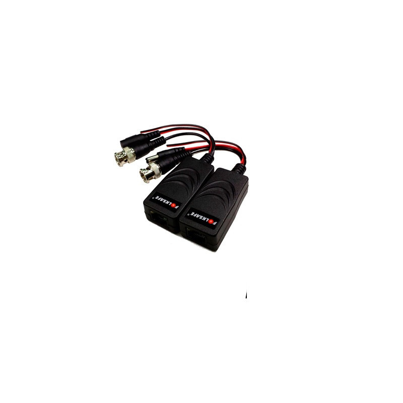 TRANSCEPTOR HD FOLKSAFE, TRANSMISOR/RECEPTOR DE VIDEO, DATOS(PTZ) Y VOLTAJE(12V/24V, DC/AC), COMPATIBLE CON TODAS LAS MARCAS DE 