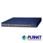 PLANET SGS-5240-48T4X Switch Gigabit Administrable L2 L3 48 Puertos RJ45 10/100/1000 Mbps 10Gbps 4 SFP Rack