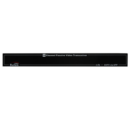 TRANSCEPTOR DE VIDEO PASIVO, HUB 16 CANALES HD FOLKSAFE FS-HDP4616, COMPATIBLE CON TODAS LAS MARCAS DE CAMARAS CON FORMATO HD-CV