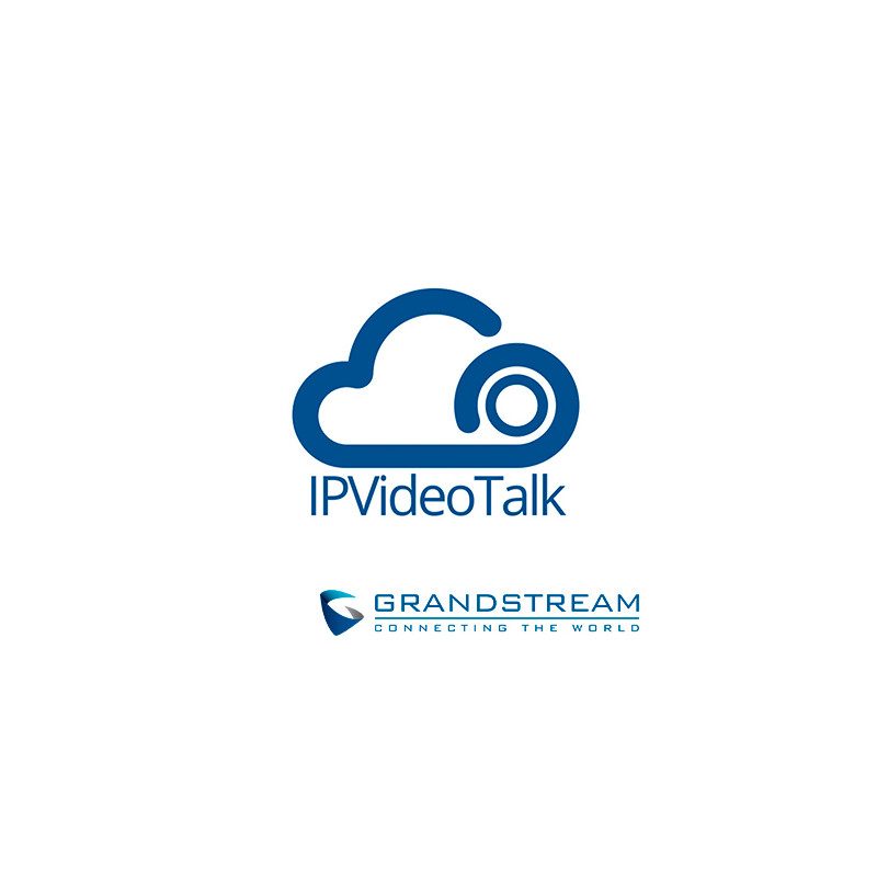 SUSCRIPCION ANUAL IPVIDEOTALK GRANDSTREAM IPVIDEOTALK-BUSINESS / 150 PARTICIPANTES (49 VIDEO / 150 AUDIO) / REUNIONES ILIMITADAS