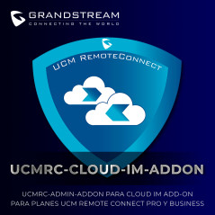 SUSCRIPCION GRANDSTREAM UCMRC-CLOUD IM ADD-ON PARA PLANES UCM REMOTE CONNECT PARA PLANES PRO Y BUSINESS.