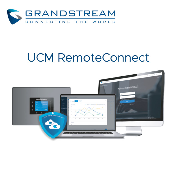 Licenciamiento Grandstream plan anual 20 registros 4 sesiones GRANDSTREAM UCMRC-SOHO