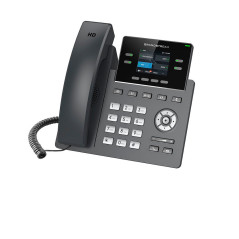 TELEFONO IP GRADO CARRIER GRANDSTREAM GRP2612P / 2 CUENTAS SIP / 4 LINEAS / 4 TECLAS MULTI FUNCION PANTALLA COLOR LCD TFT / 2 PU