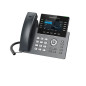 TELEFONO IP GRADO CARRIER WIFI 6 GRANDSTREAM GRP2615 / 16 CUENTAS SIP / 10 LINEAS / PANTALLA COLOR LCD TFT / 2 PUERTOS 10/100/1,
