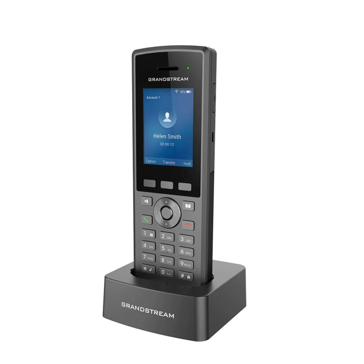 TELEFONO IP WIFI DOBLE BANDA GRANDSTREAM WP825 2.4GHZ Y 5GHZ / 2 CUENTAS SIP 2 LINEAS / BLUETOOTH INTEGRADO / IP67 RESISTENTE AL